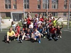Футболисты "Сибиряка" провели товарищеский матч с детьми