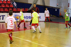 Николай Плахов и Никита Евтушенко провели тренировку для воспитанников Академии мини-футбола «Сибиряк»